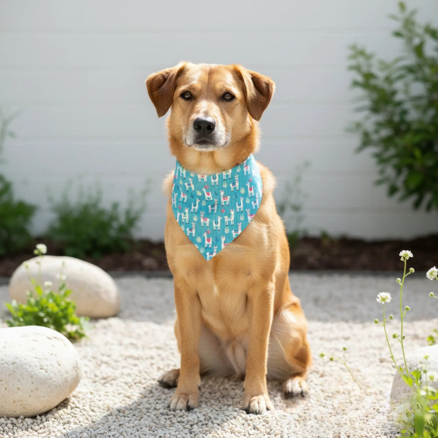 Llama Dog Bandana Happy Tails Outfitters