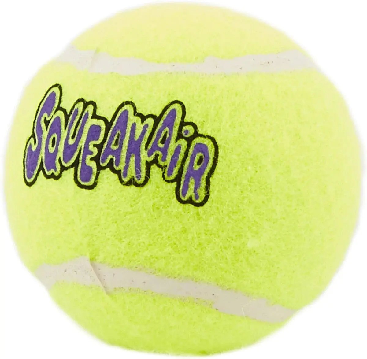 KONG Squeakair Tennis Balls (2) XL Squeaky Dog Fetch Toy 4"