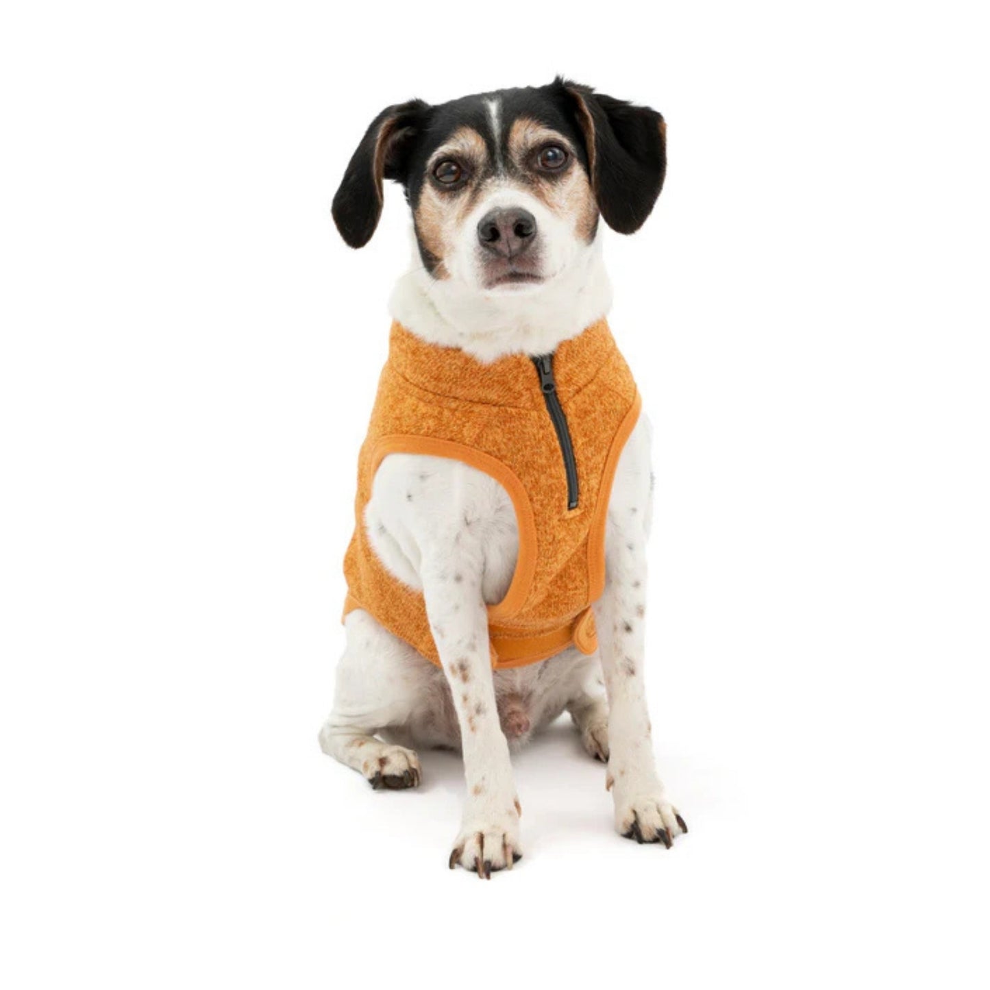 Kurgo Dog Core Sweater Heather Orange Extra Small