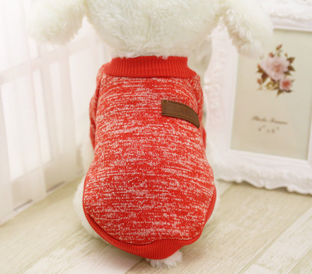 Dog Clothes For Small Dogs Soft Pet Dog Sweater Clothing For Dog Winter Chihuahua Clothes Classic Pet Outfit Ropa Perro