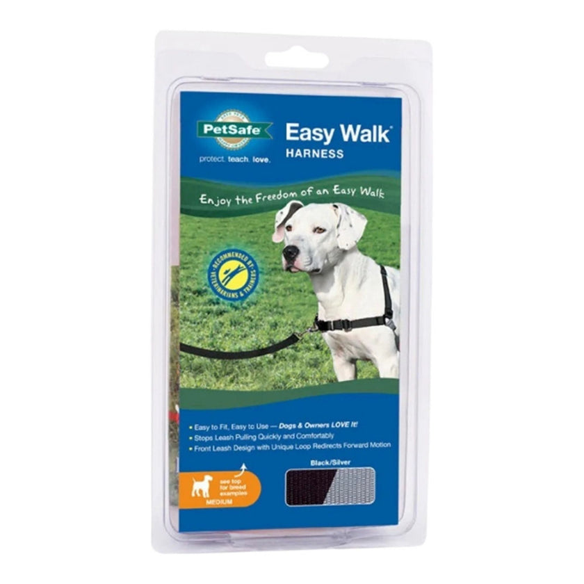 Petsafe Dog Easy Walk Harness Black Medium