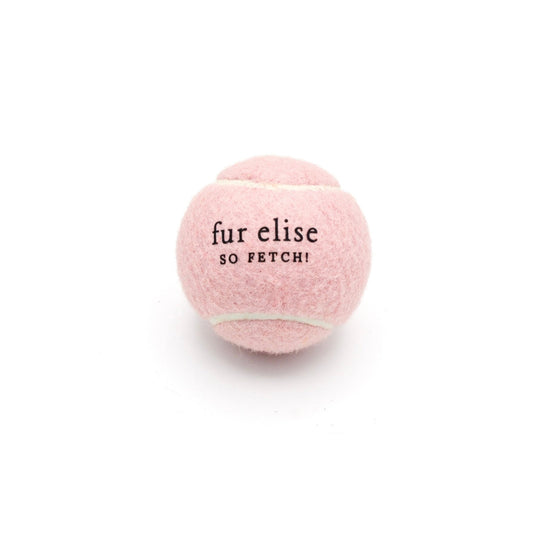 So Fetch! Tennis Ball - Blush Elise Galleria