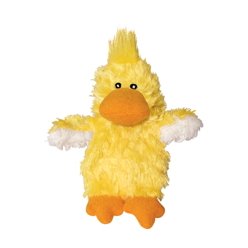 KONG Refillables Catnip Duckie Cat Toy Yellow 1ea/One Size