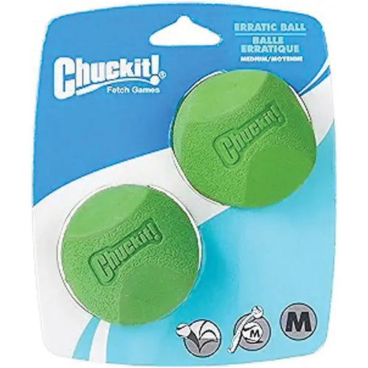 Chuck It! ERRATIC BALL 2 PK CHUCKIT