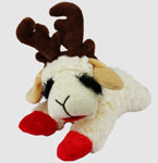 Multipet  Lamb Chop with Reindeer Antlers 10.5Inches