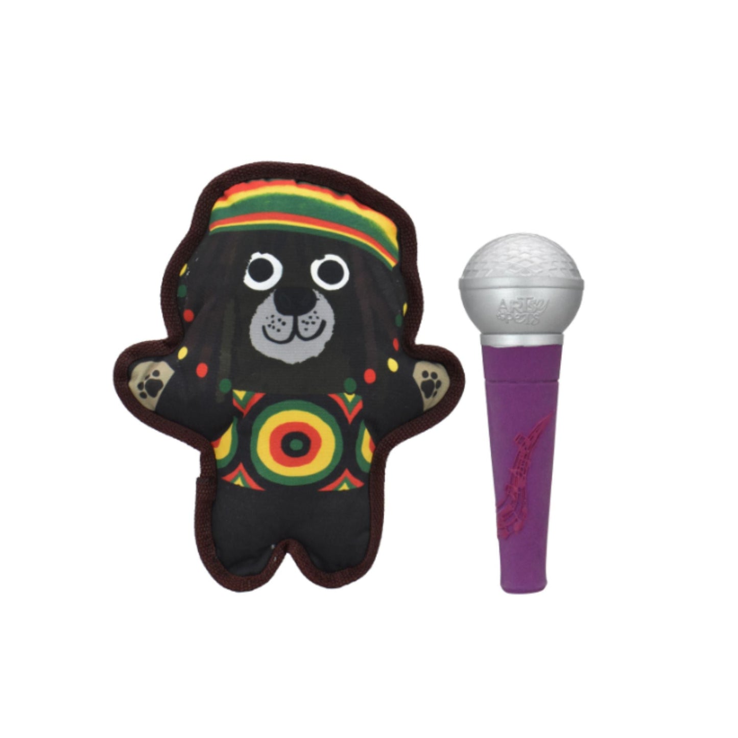 Multipet Artsy Bob Snarley 7" with Mic