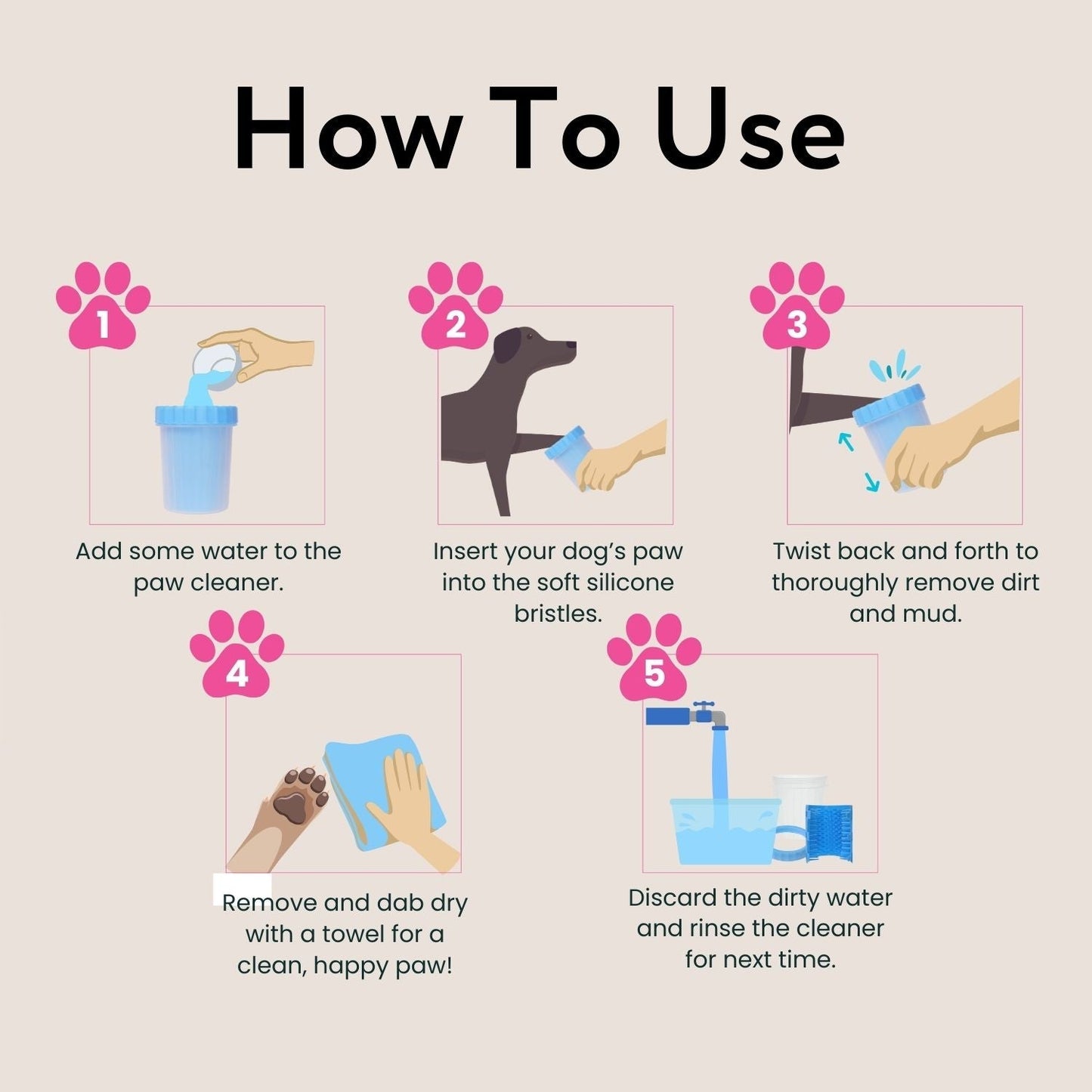 Dog Paw Washer and Cleaner Pet N Pet ®