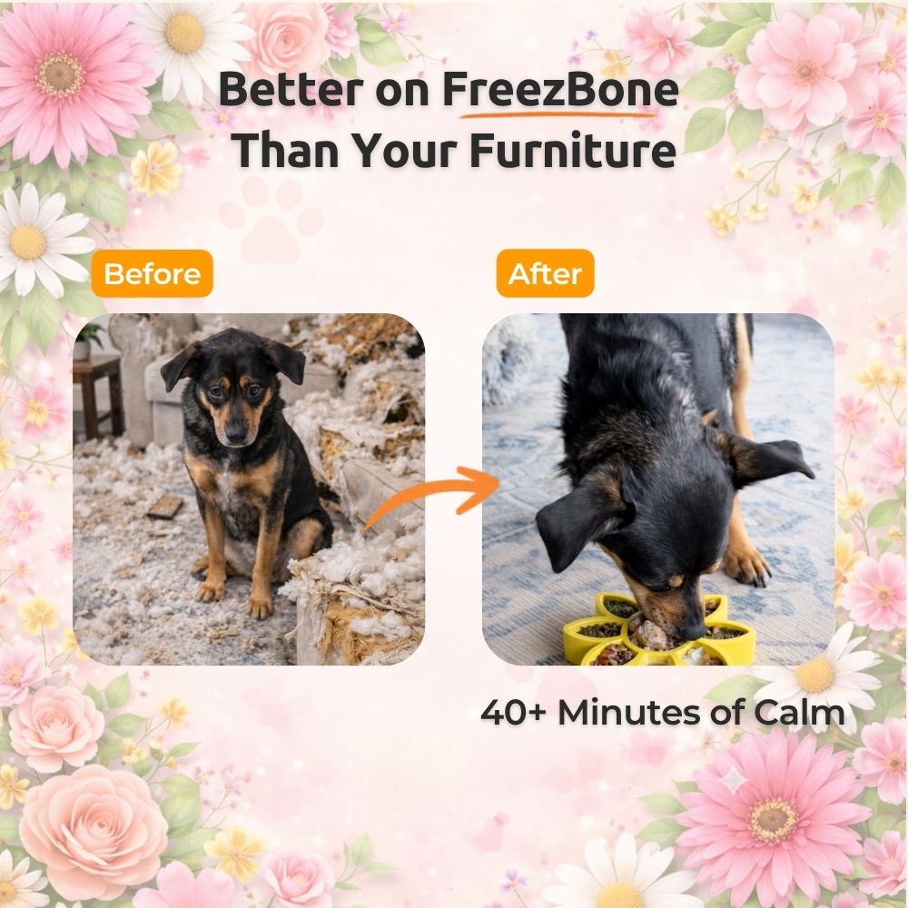 Flower Bundle - Beautiful spring-inspired bones that actually calm your dog
