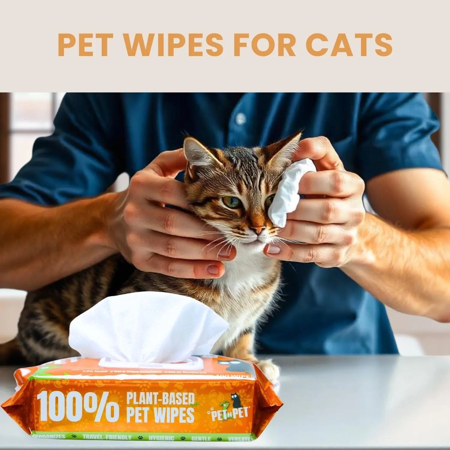 Dog Wipes Cleaning & Deodorizing 100 Count - K9 Outdoors