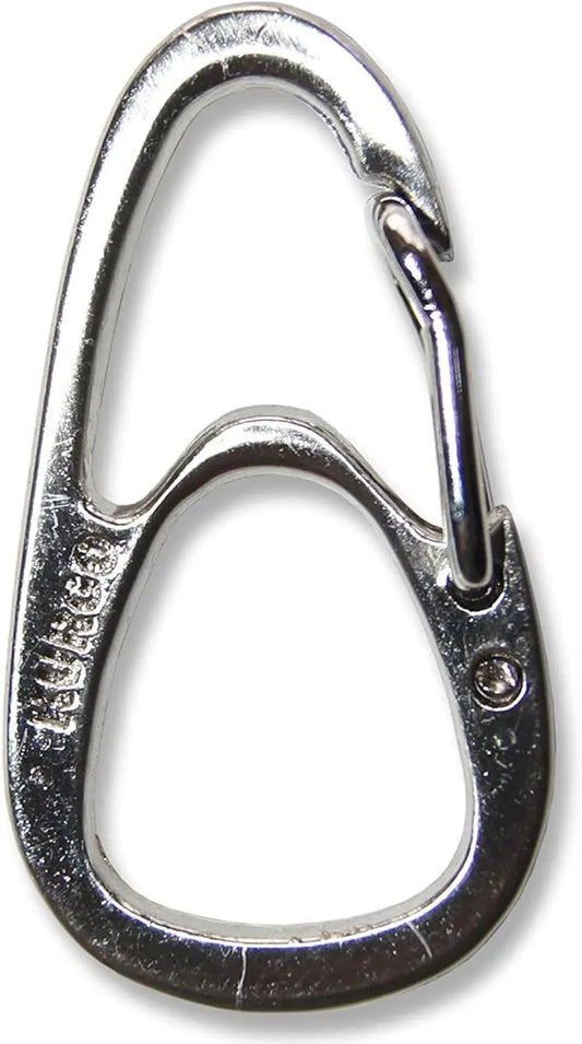 Wander Clip for Dog Tags | Dog Tag Clip | Rings for Dog Tags | Pet ID Tags Clips | Dog Collar ID Holder | Switch Dog Tags with Ease | Durable | Lightweight | One Size | Silver (K01542)