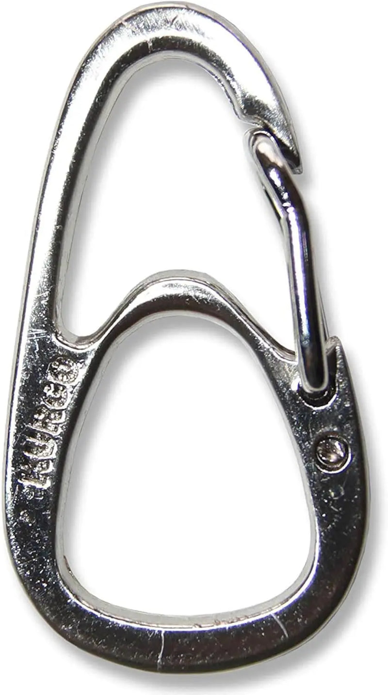 Wander Clip for Dog Tags | Dog Tag Clip | Rings for Dog Tags | Pet ID Tags Clips | Dog Collar ID Holder | Switch Dog Tags with Ease | Durable | Lightweight | One Size | Silver (K01542)