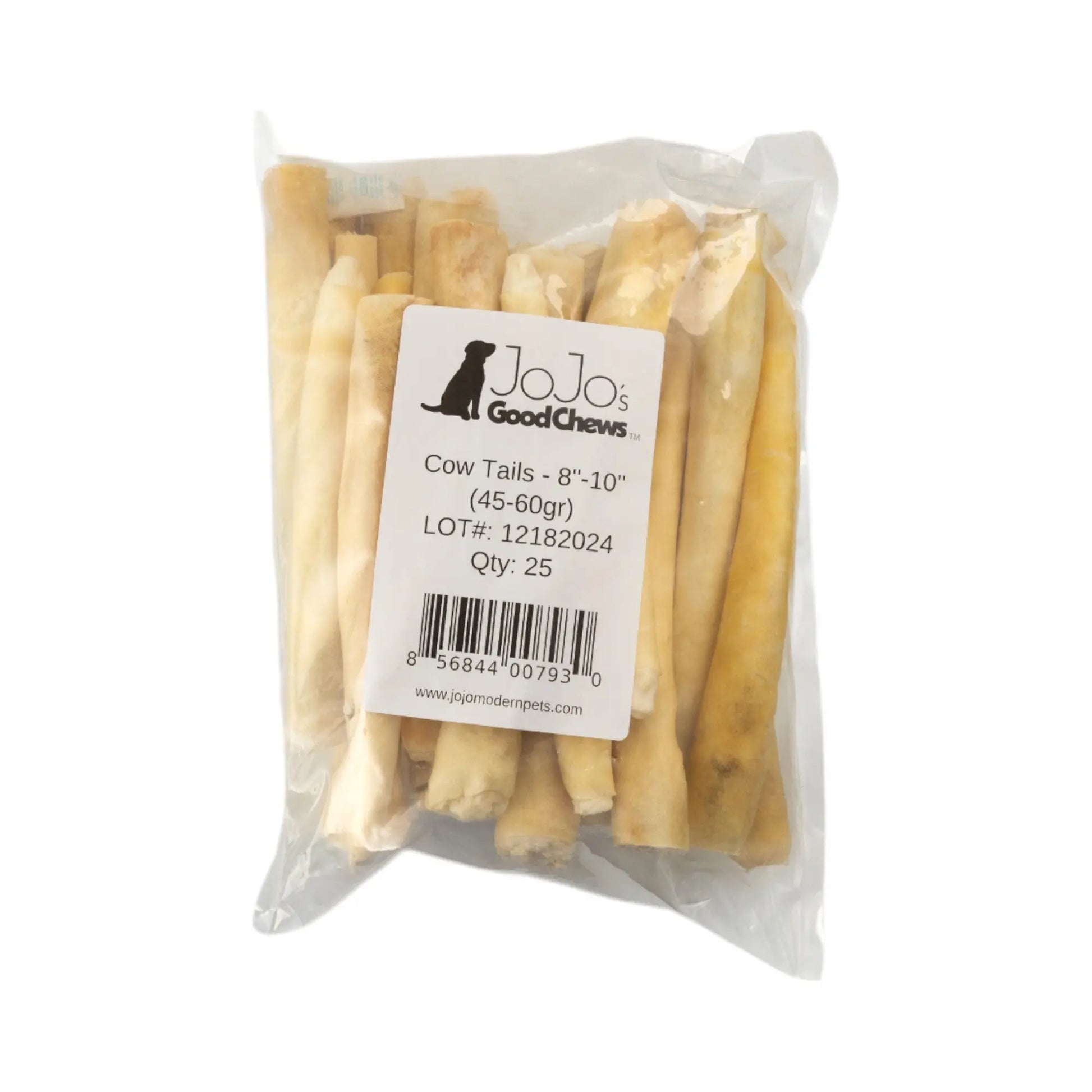 All-Natural Cow Tail Dog Treats – Premium Chews for Healthy Teeth & Gums – 8"-10" Inches (25/Case) American Pet Supplies