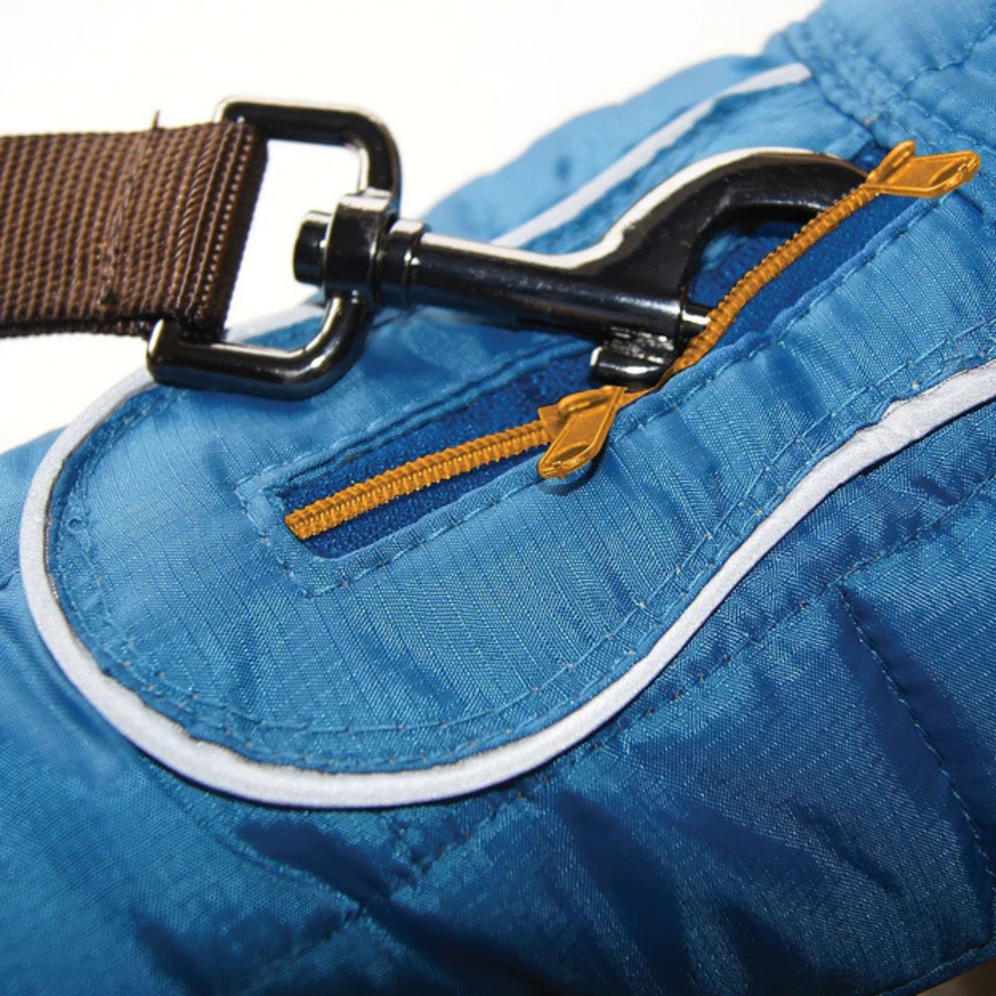 Kurgo Dog Jacket Loft Blue/Orange Small