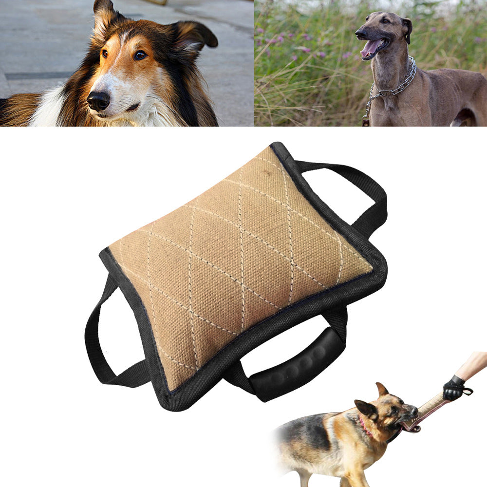 Pet Supplies Bite Pillow Training Tear Bite Training Dog Supplies Dog Supplies Bite Resistant Training Fine Linen Biting Bag Dog Toys