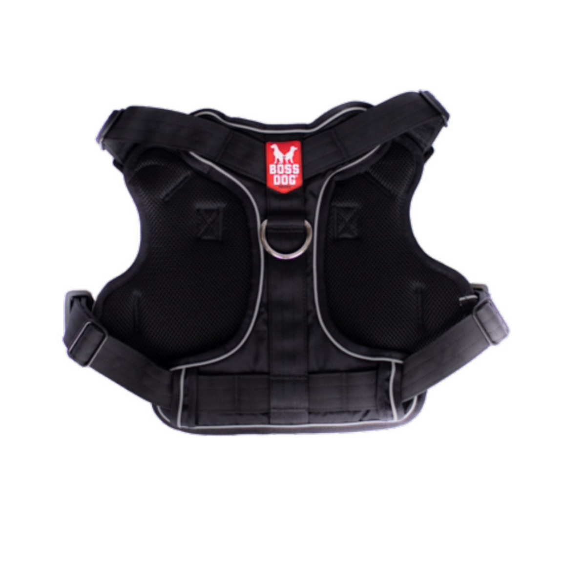 Boss Dog Tactical Dog Harness Black, 1ea/XL