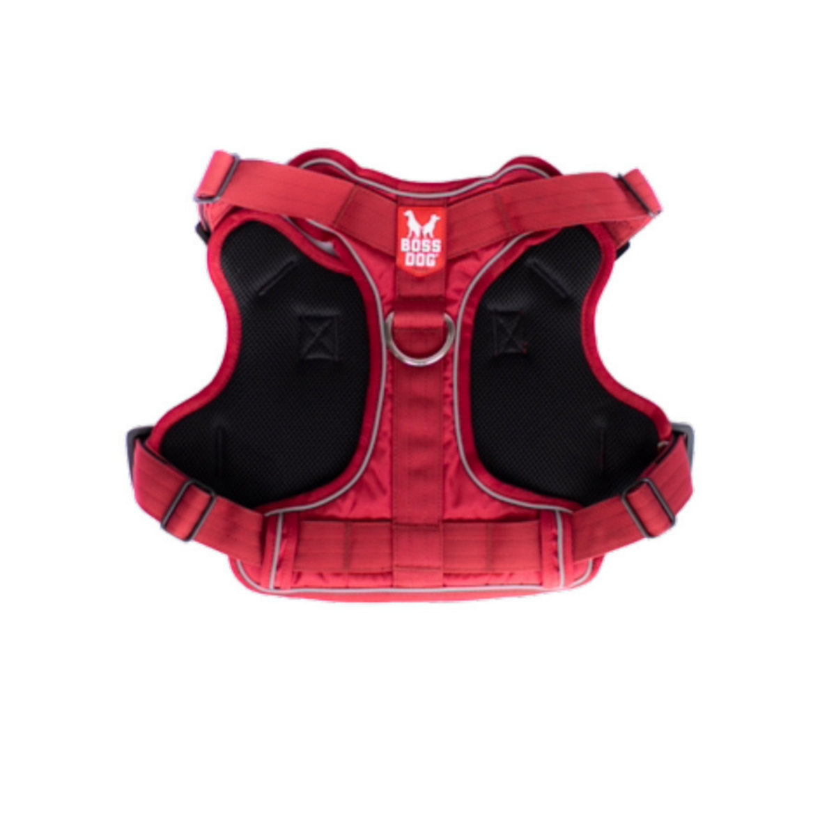 Boss Dog Tactical Dog Harness Red, 1ea/LG