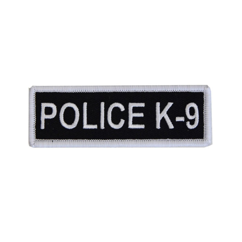Boss Dog Tactical Harness Patch Police K9, 1ea/SM