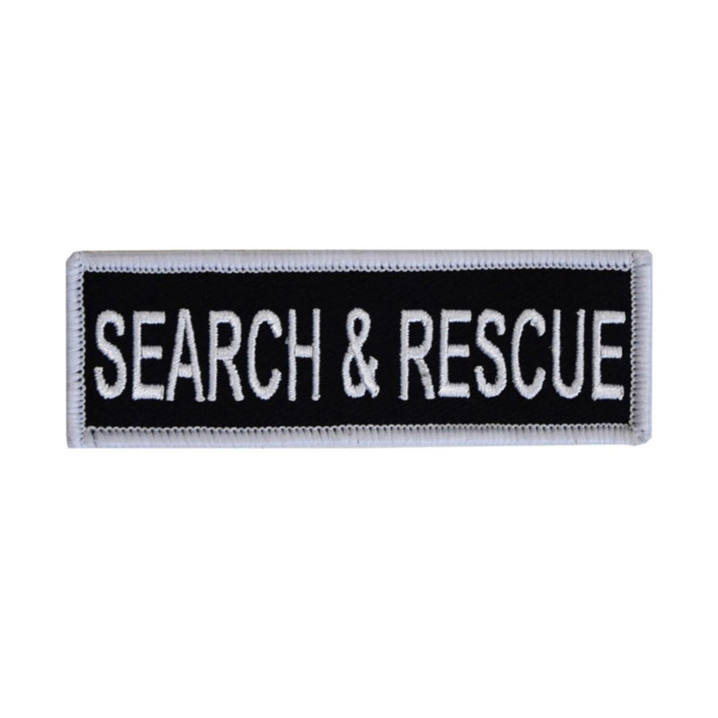 Boss Dog Tactical Harness Patch Search  Rescue, 1ea/SM