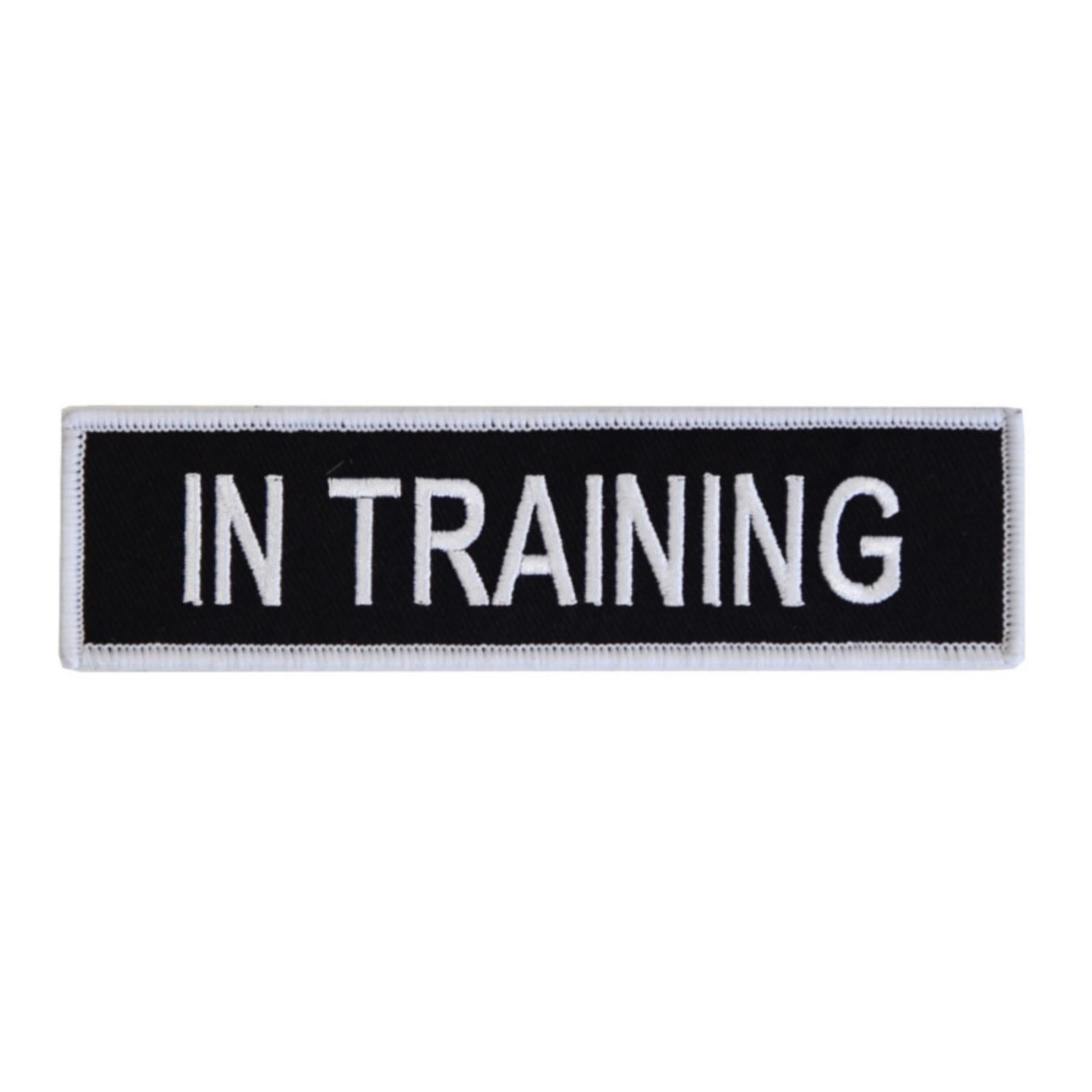 Boss Dog Tactical Harness Patch In Training, 1ea/LG