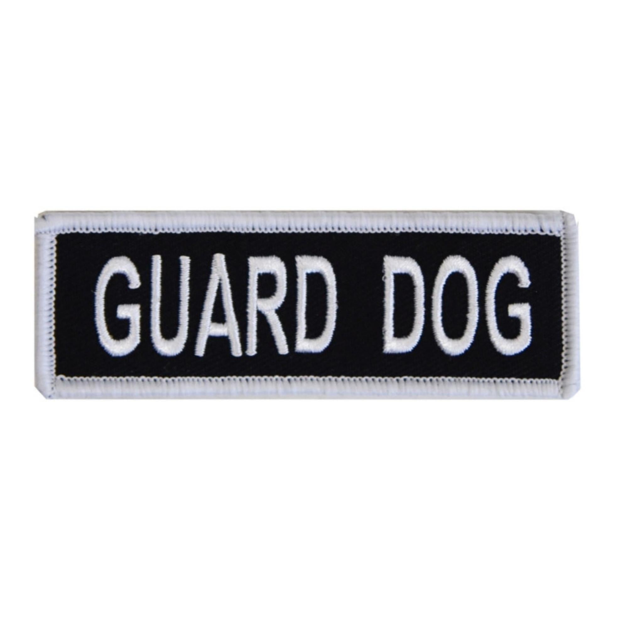 Boss Dog Tactical Harness Patch Guard Dog, 1ea/SM
