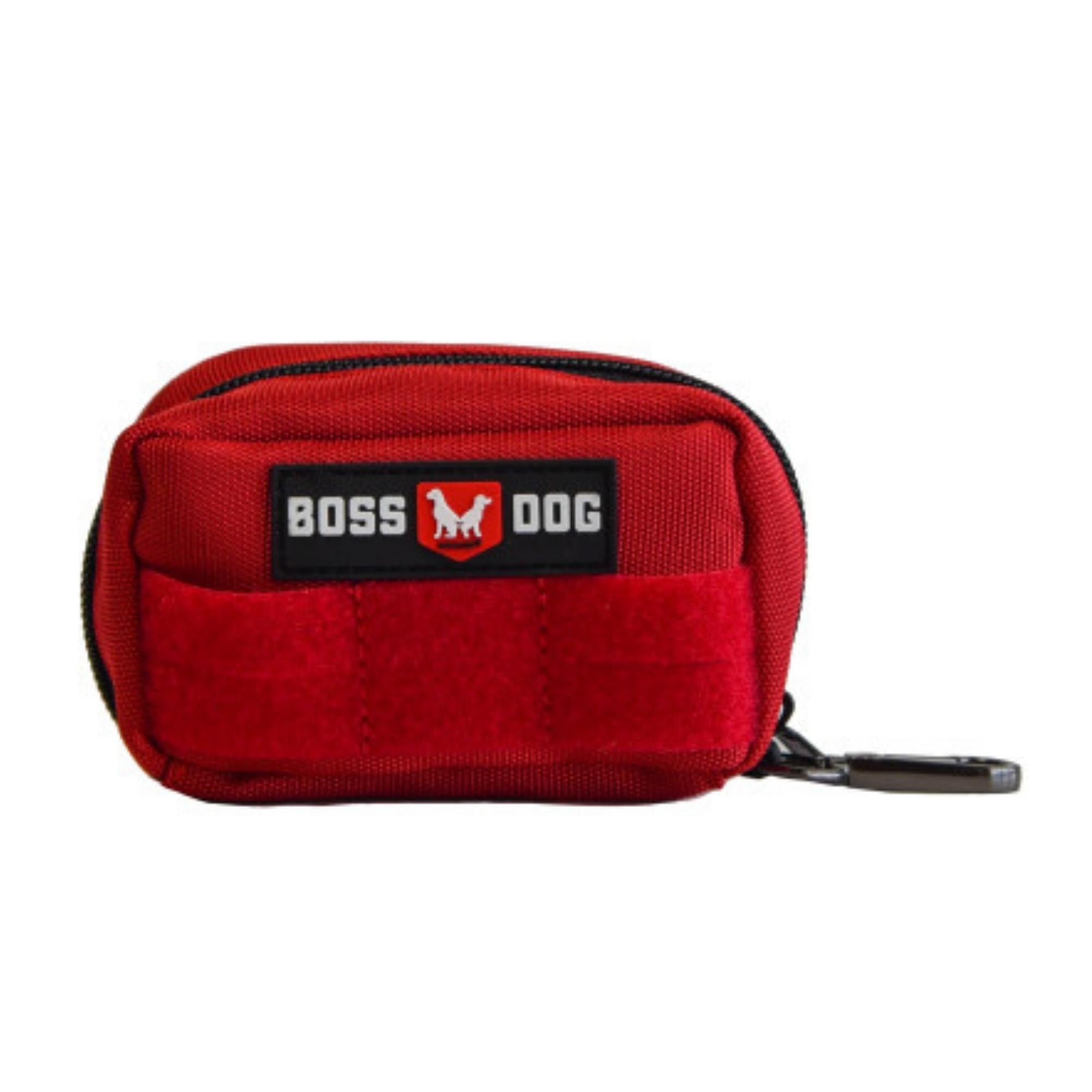 Boss Dog Tactical Molle Harness Bag Red, 1ea/LG
