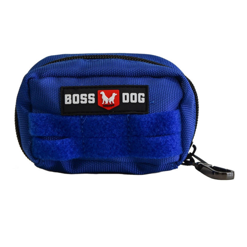 Boss Dog Tactical Molle Harness Bag Blue, 1ea/SM