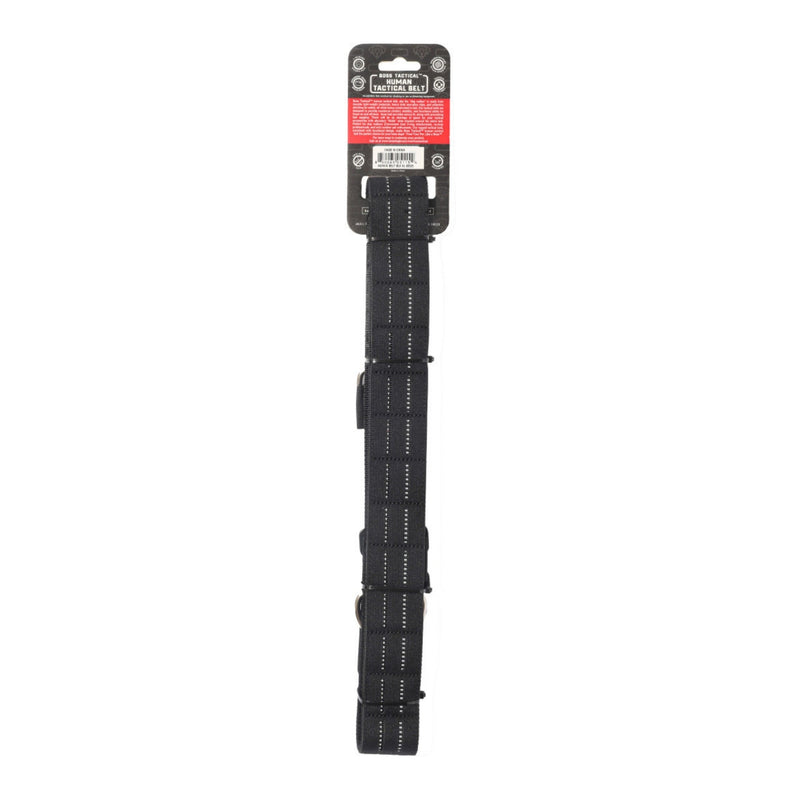 Boss Dog Human Boss Tactical Utility Dog Walker Belt Black, 1ea/XL 4044In Waist