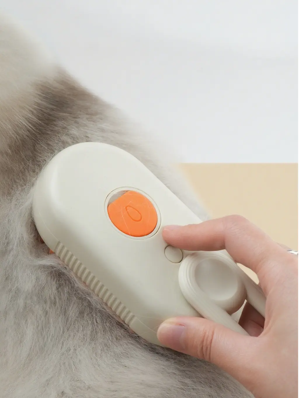 Milou & Lumi 4-in-1 Steam Pet Grooming Brush Dr. Milou