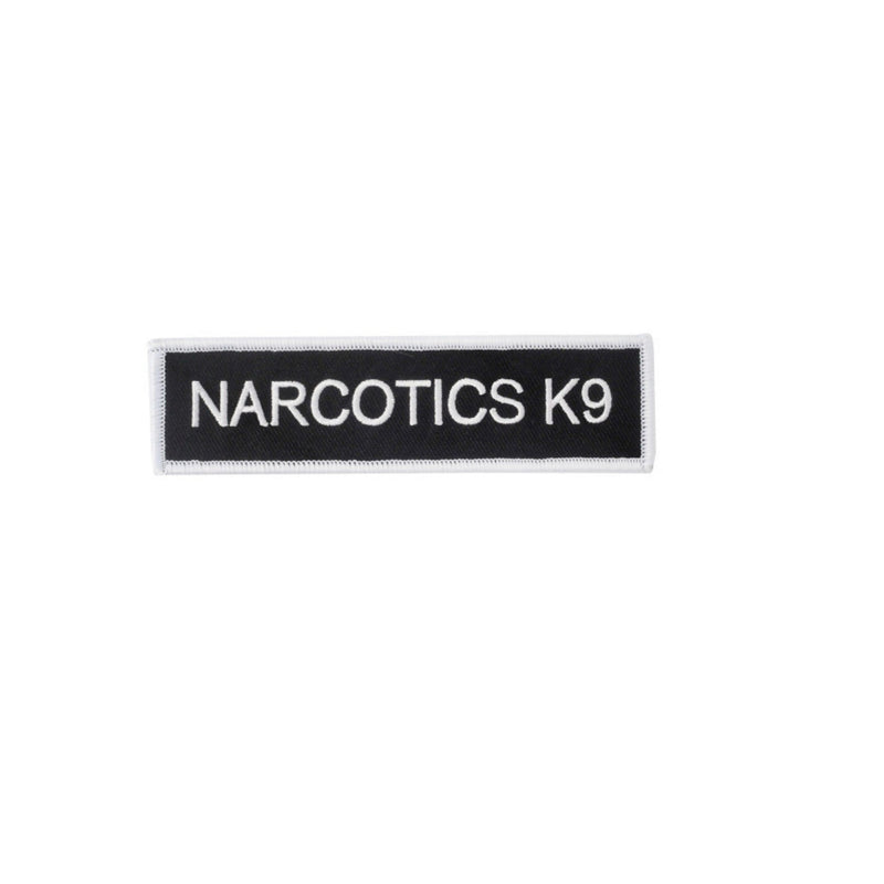 Boss Dog Tactical Harness Patch Narcotics K9, 1ea/LG