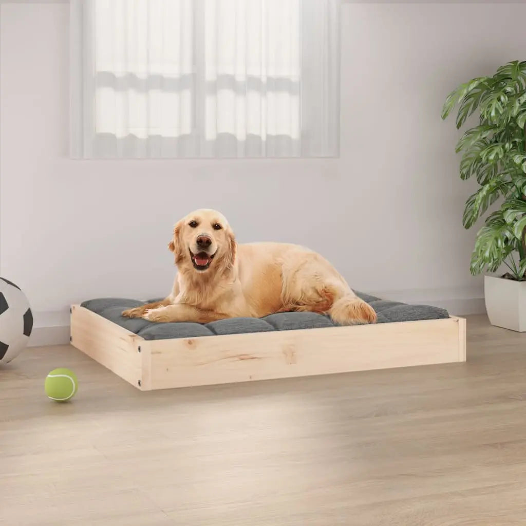 vidaXL Dog Bed Dog Sofa Bed Couch Pet Bed with Wooden Frame Solid Wood Pine VidaXL