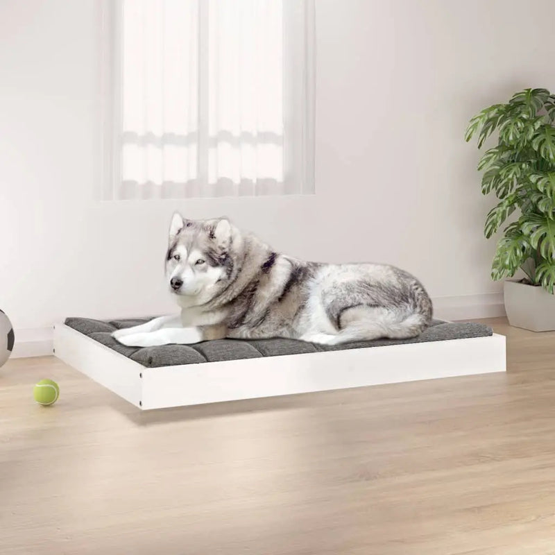 vidaXL Dog Bed Dog Sofa Bed Couch Pet Bed with Wooden Frame Solid Wood Pine