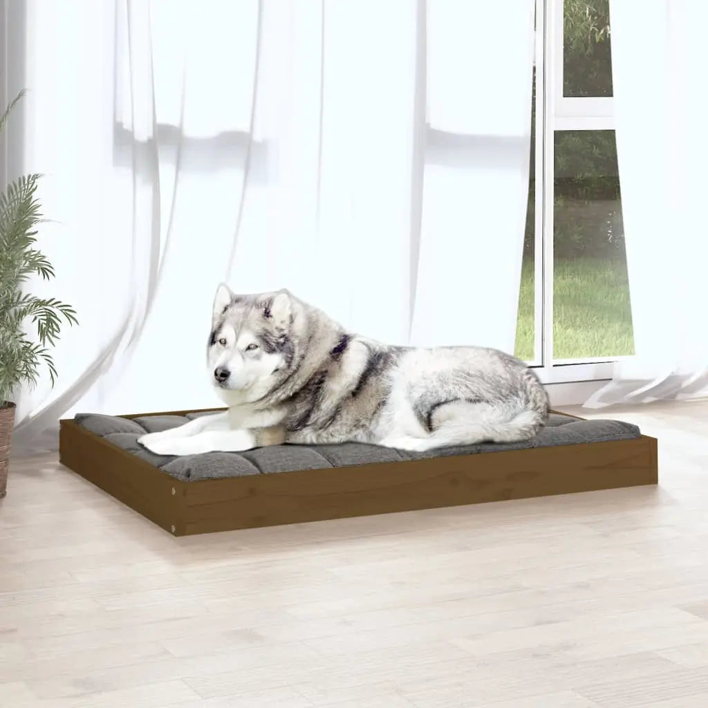 vidaXL Dog Bed Dog Sofa Bed Couch Pet Bed with Wooden Frame Solid Wood Pine VidaXL