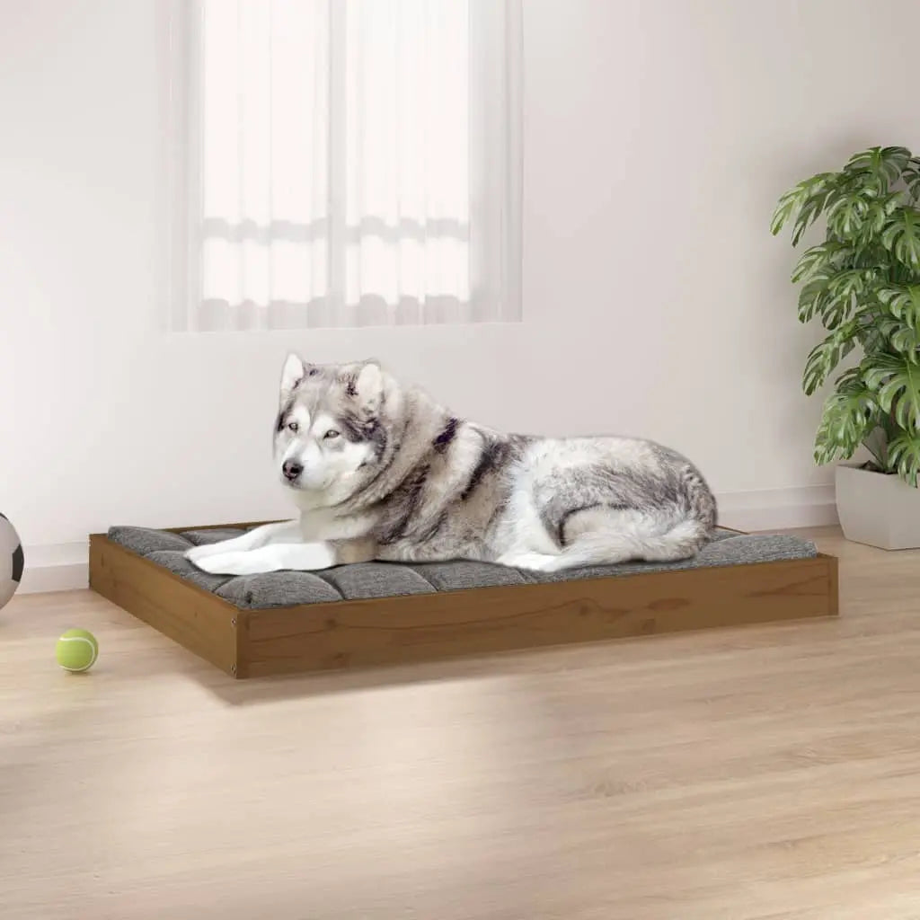 vidaXL Dog Bed Dog Sofa Bed Couch Pet Bed with Wooden Frame Solid Wood Pine VidaXL