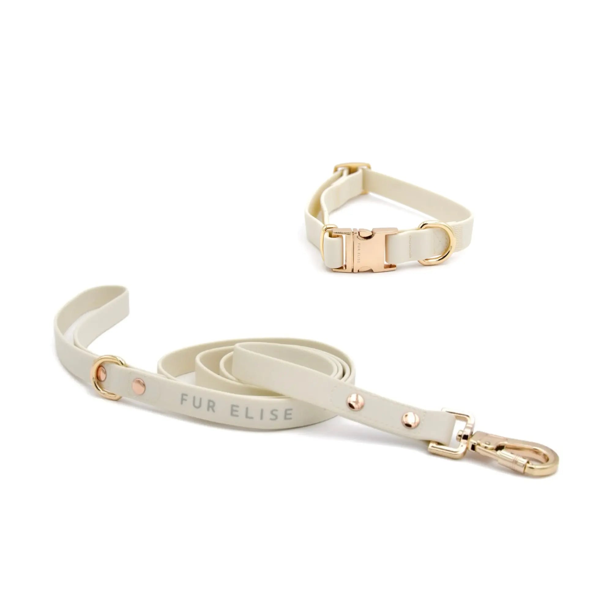 Elise Collar & Leash Set - Bone - K9 Outdoors