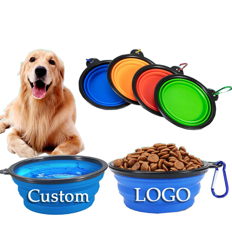 Small Silicone Dog Bowl Travel Folding Dog Bowl Tpe Pet Folding Bowl Outdoor Portable Dog Bowl