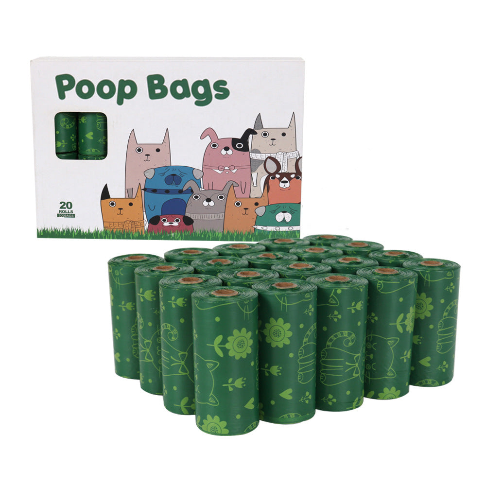 Biodegradable pet garbage bag dog litter bag