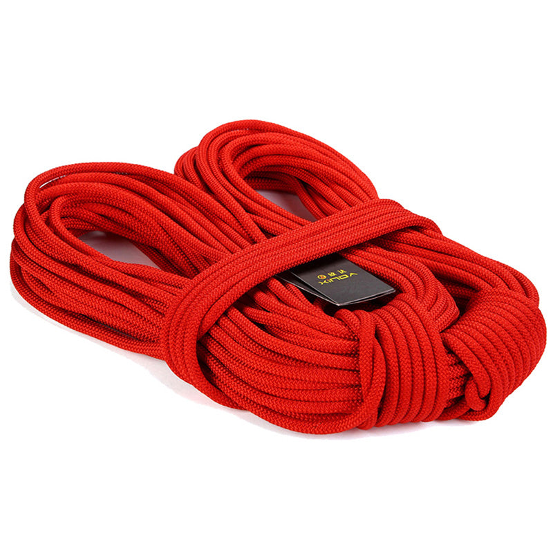 XIND Professional Rock Climbing Rope Outdoor Hiking Corda 8mm Diameter High Strength Statics Safety Rope Fire Rescue Parachute