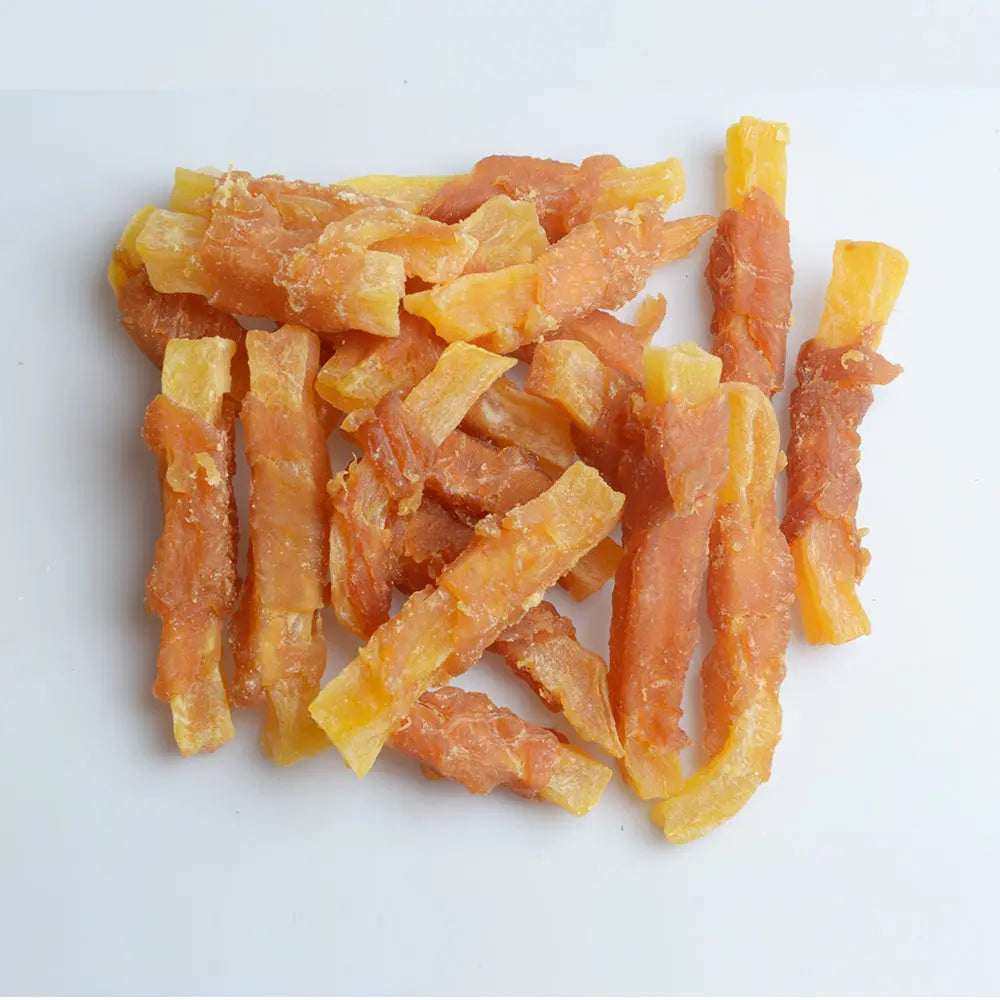 Jack PetPals Crafted Bite Chicken Sweet Potato Dog Treats (12oz) American Pet Supplies