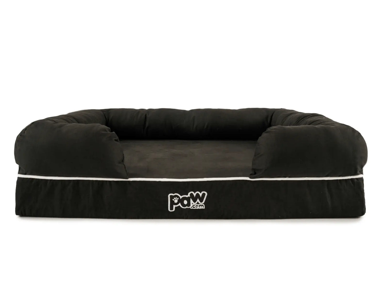 PupLounge™ Memory Foam Dog Bed Cover - Charcoal Grey (Bed Not Included) - Small Paw.com