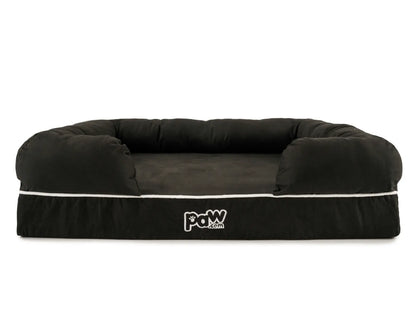 PupLounge™ Memory Foam Dog Bed Cover - Charcoal Grey (Bed Not Included) - Small Paw.com