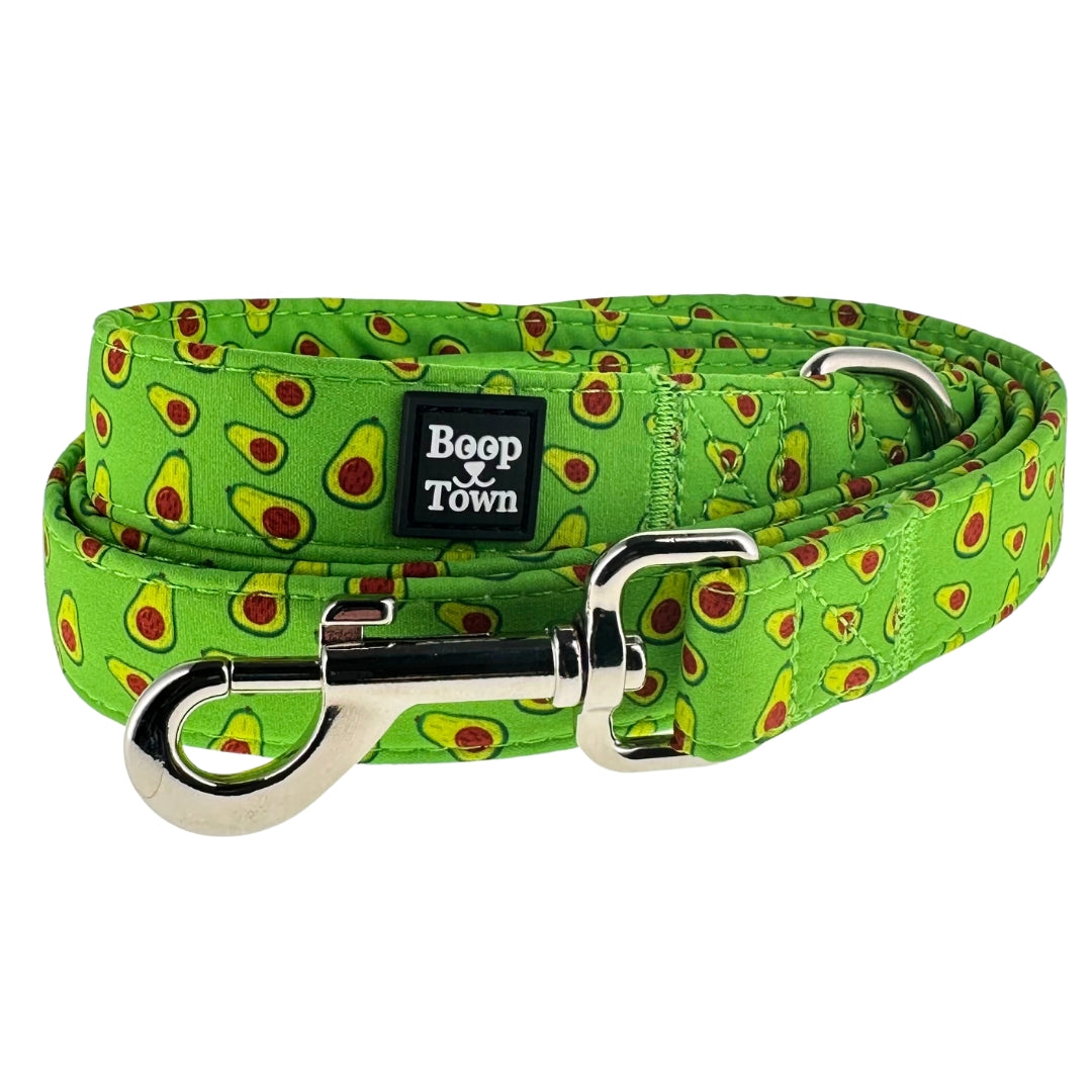 Boop Town 5ft Soft Cotton Dog Leashes with Metal Hardware