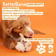BetterBone HARD CHEW TOY: Natural Ingredients, eco-friendly, and ultra-durable chew for the toughest chewers!
