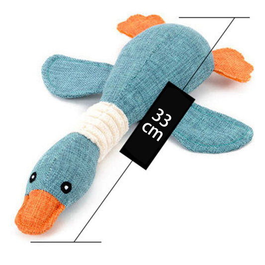 Dog Squeak Toys Wild Goose Sounds Toy Cleaning Teeth Puppy Dogs Chew Supplies Training Supplies Dog Educational Plush Toys