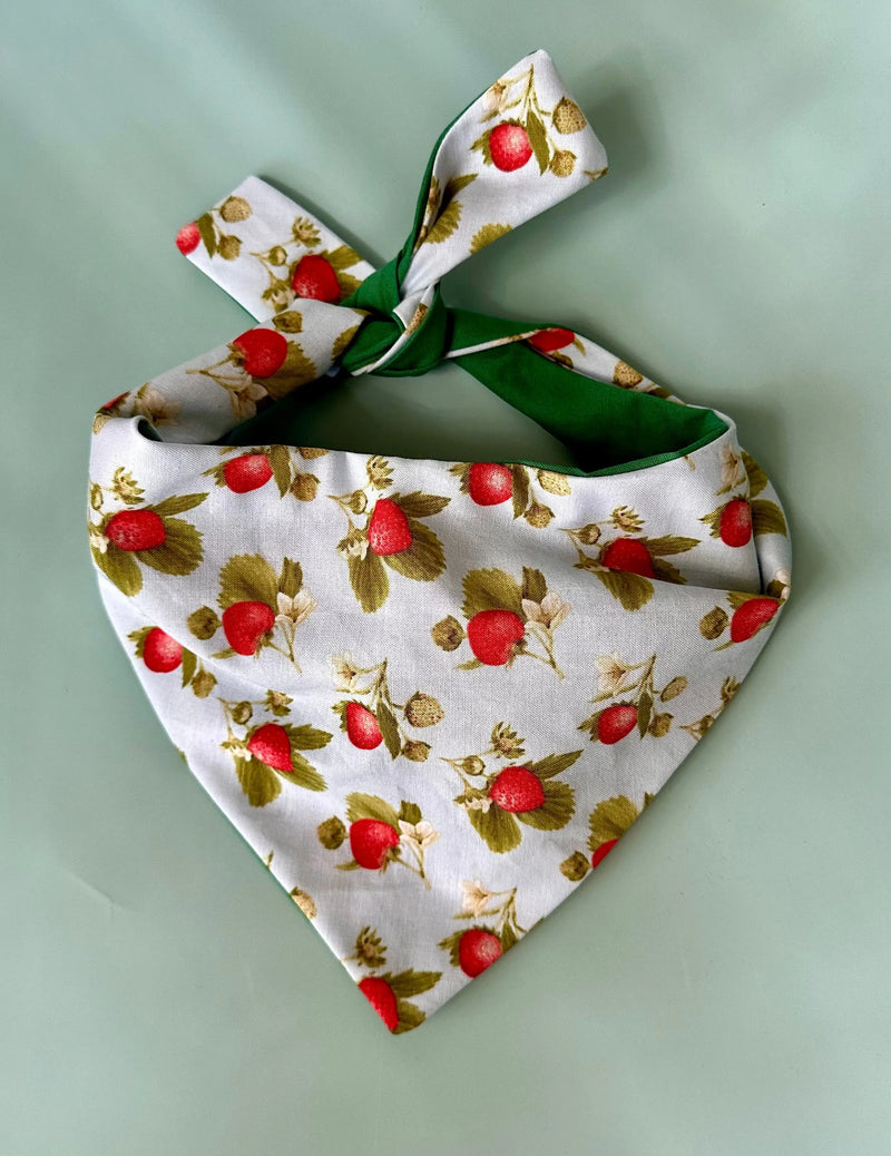 Strawberry Dog Bandana