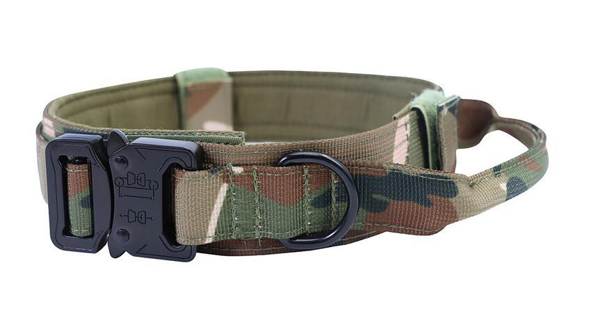 Tactical Dog Collar Dog Leash Tactical Collar Dog Leash Pet Outdoor Collar Training Pet Supplies