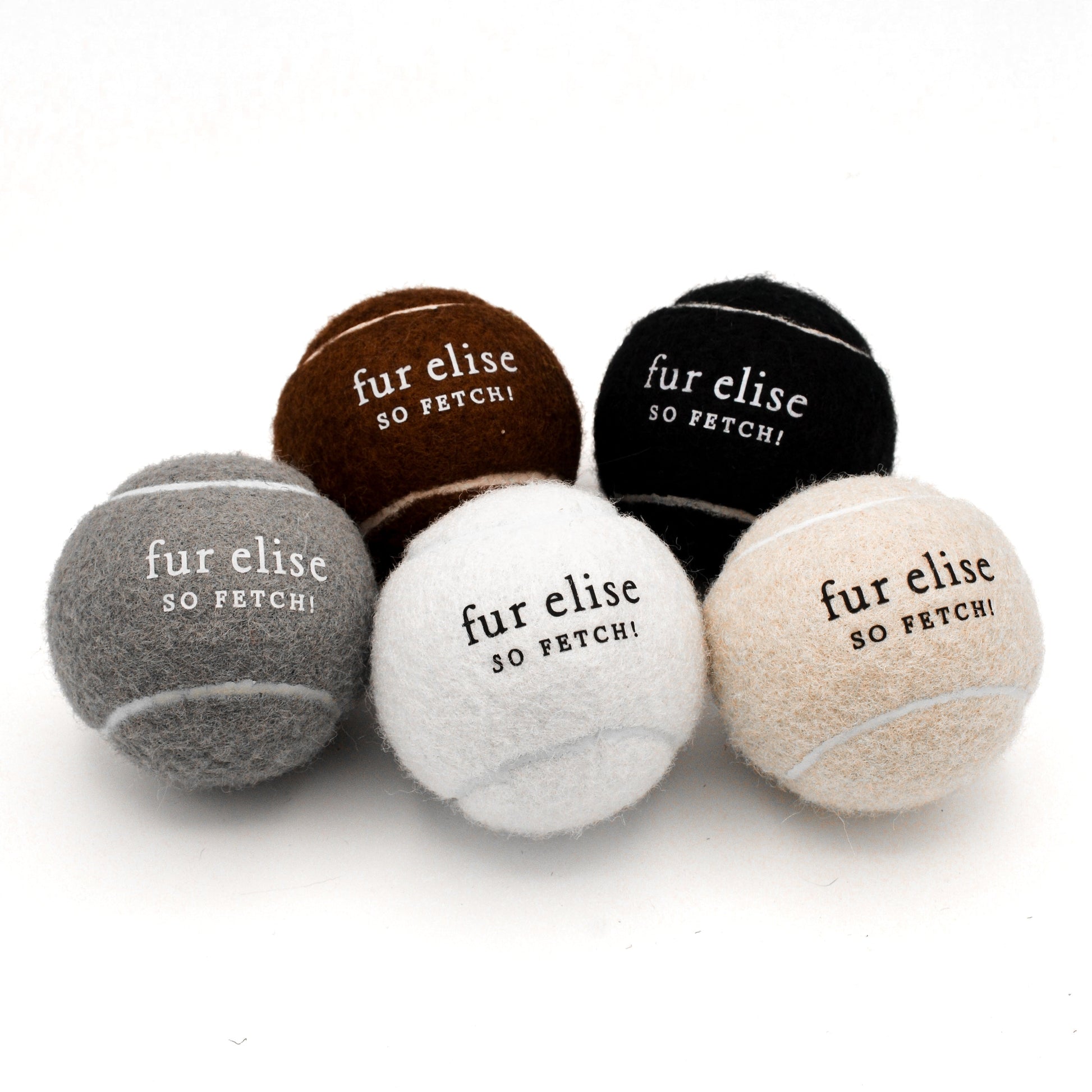 So Fetch! Tennis Ball - Latte Elise Galleria