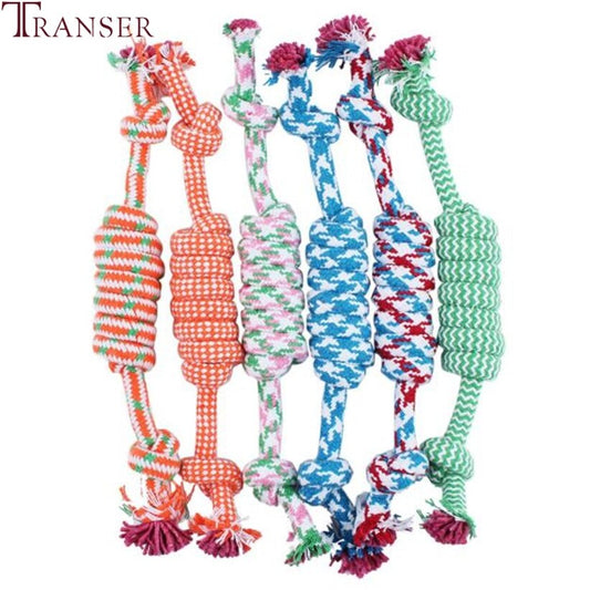 Transer Pet Supply Dog Rope Chew Toy Outdoor Training Fun Playing Cat Dogs Toys For Large Small Dog 71229