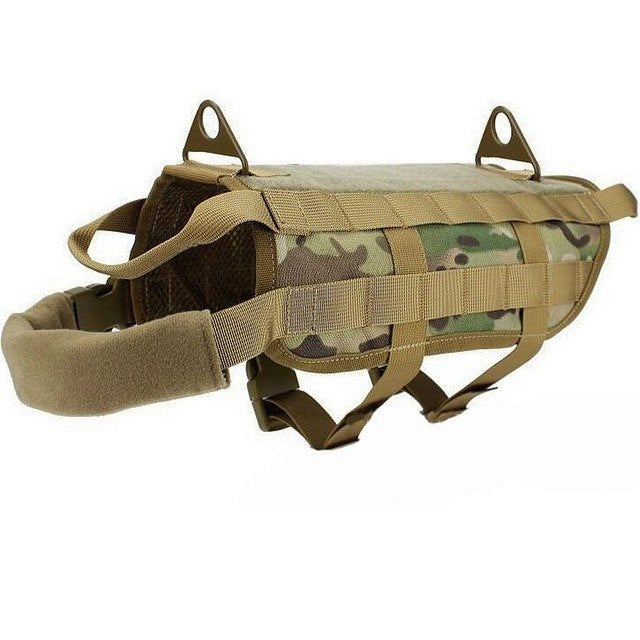 K9 Tactical Military Dog Clothes Adjustable Hunting Vest Harness Molle Vest Waterproof Combat Training Harness Dog Equipment