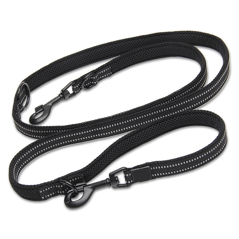 Pet Dog Multifunctional Traction Rope Dog Running Traction Rope Sports Traction Rope Retractable Pet Running Rope