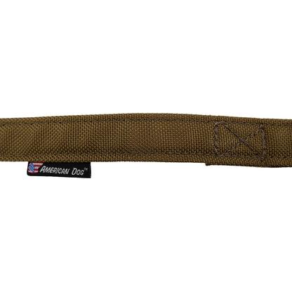 Leashes.  Ballistic Solids or Design Prints American Dog